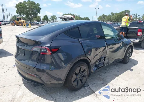2024 Tesla Model Y Long Range Dual Motor All-Wheel Drive/Rwd из США, поврежденный, VIN 7SAYGDEDXRA332740